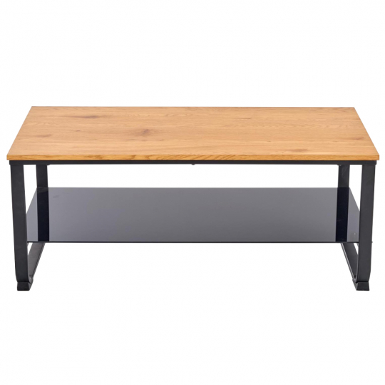 Mesa de centro 'Artiga' - Roble/Negro