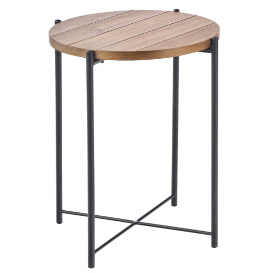 Mesa auxiliar 'Tanaka' - Roble/Negro