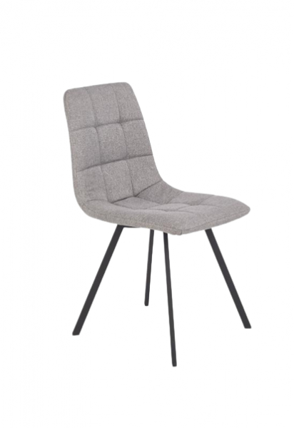 Silla 'Villena' - Gris/Negro