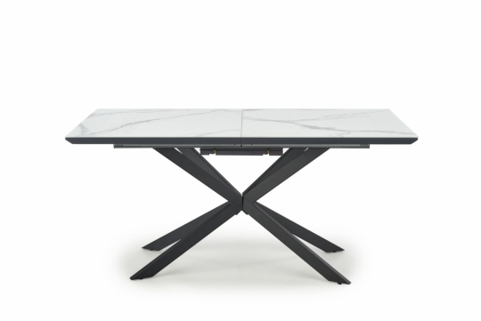 Mesa de comedor 'Diesel' 160-200cm - Gris/mármol