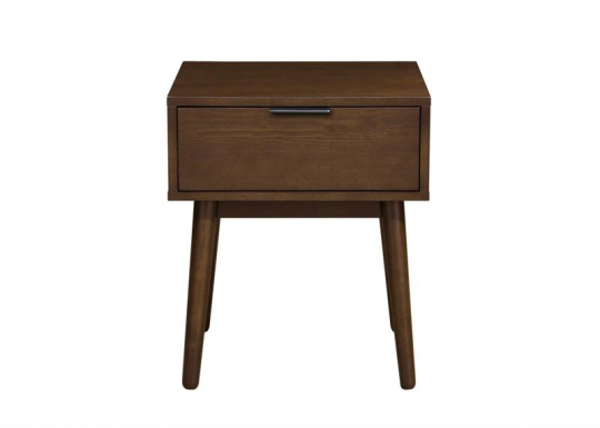 Mesa auxiliar 'Lugnvik' - Nogal