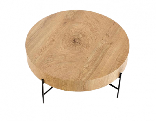 Mesa de centro 'Lapland' - Roble/Negro