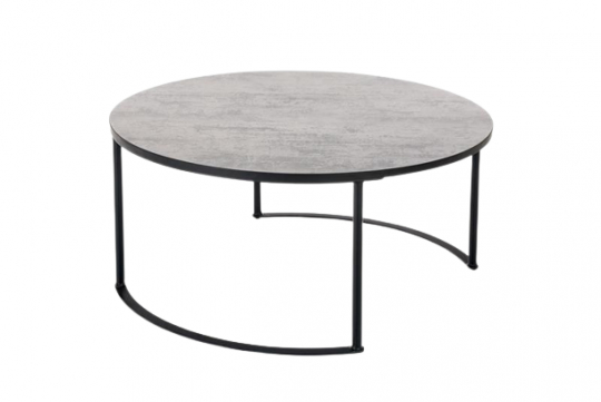 Mesa de centro 'Forili' - Gris/Negro