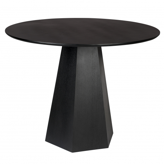 Mesa de comedor 'Pilar' Redonda 100cm - Negro