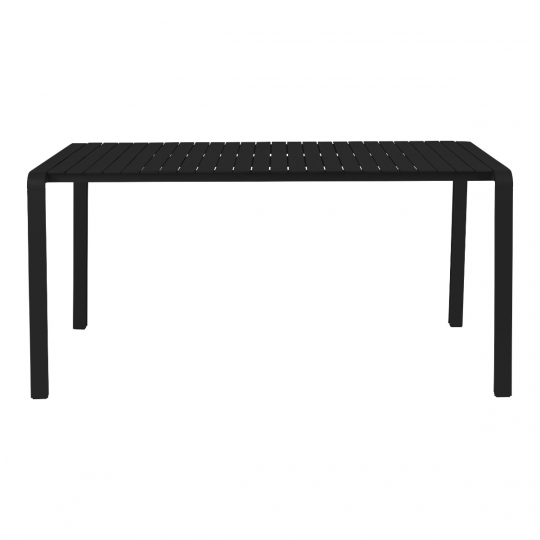 Mesa de jardín 'Vondel' - Negro 168,5x87