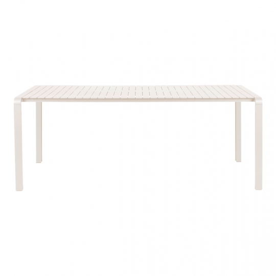 Mesa de jardín 'Vondel' 214x97cm - Blanco