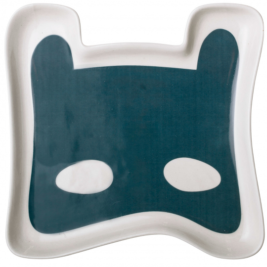 Plato de porcelana 'Superhero' - Azul