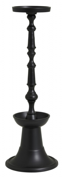 Candelabro 'FLORES' - Negro