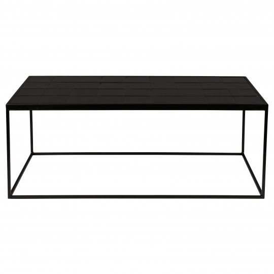 Mesa de centro 'Glazed' - Negro