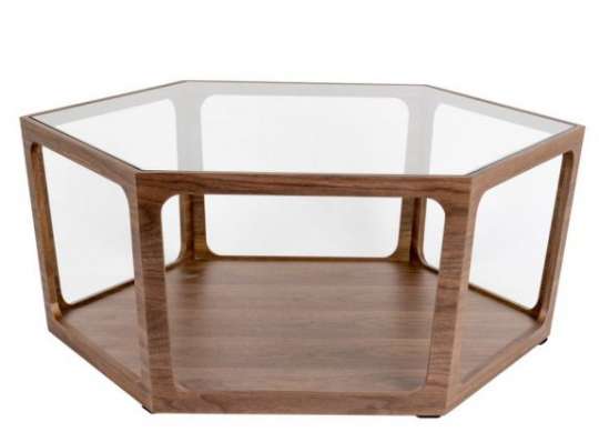 Mesa de centro 'Sita' - Marrón