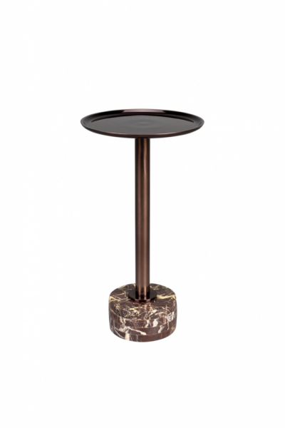 Mesa auxiliar 'Pose' – Marrón