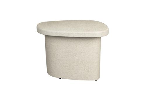 Mesa auxiliar 'Veda' 41cm- Beige