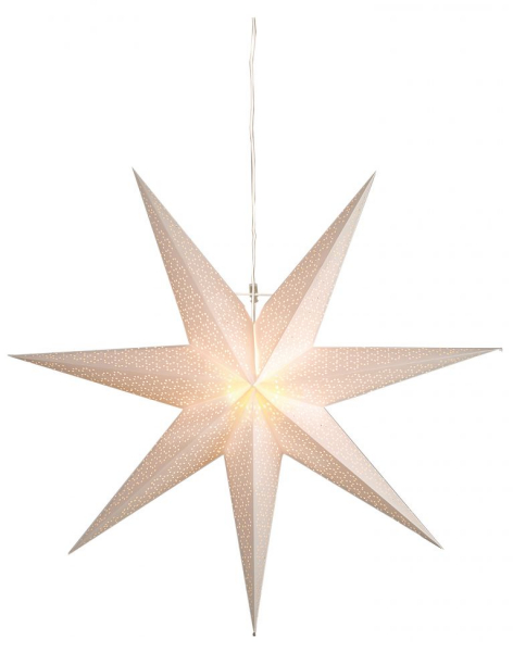 Estrella de Navidad 'Dot' 100cm - Blanca
