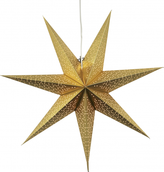Estrella de Navidad 'Dot' 70cm - Dorada