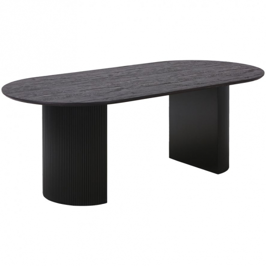 Mesa de comedor 'Boavista' 100x210cm - Negro