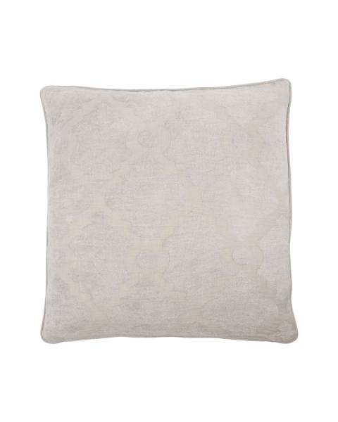 Funda de cojín 'Wail' 50x50cm - Gris claro