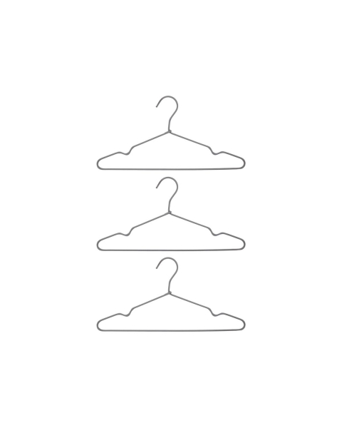 Percha 'Wire' 3-pack - Gris claro