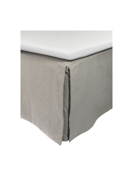 Funda de cama 'Weeknight' 120x220x42 - Gris