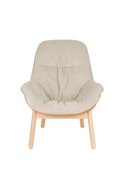 Sillón de lounge 'Duke' 92x75x93cm - Beige