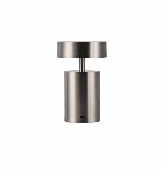 Lámpara recargable 'Boxholm' - Plata