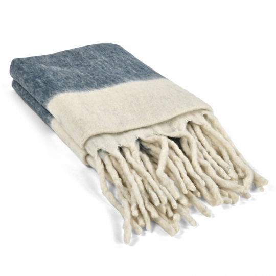 Plaid 'Carrie' 130x170cm - Azul