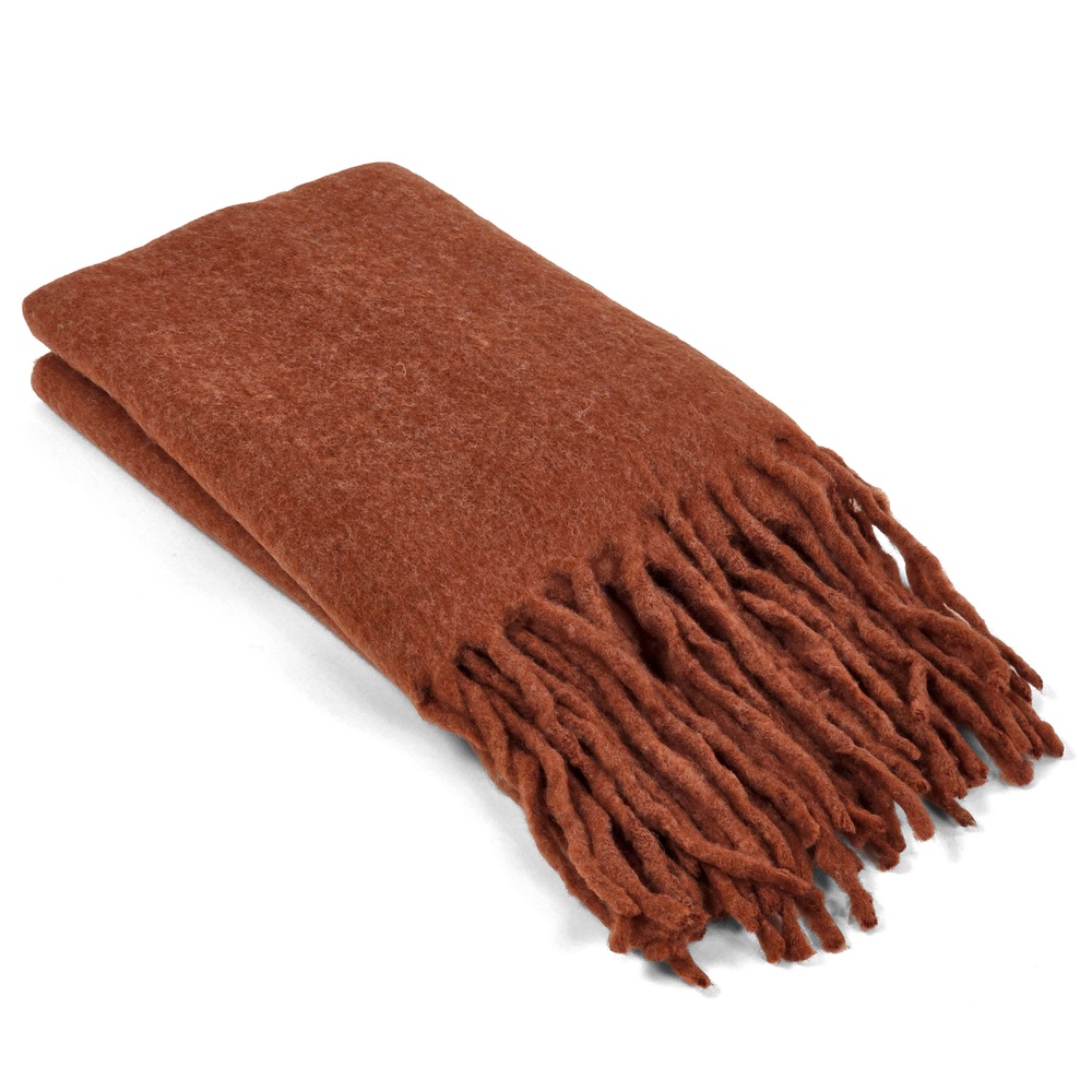Plaid 'Samantha' 130x170cm - Cobre