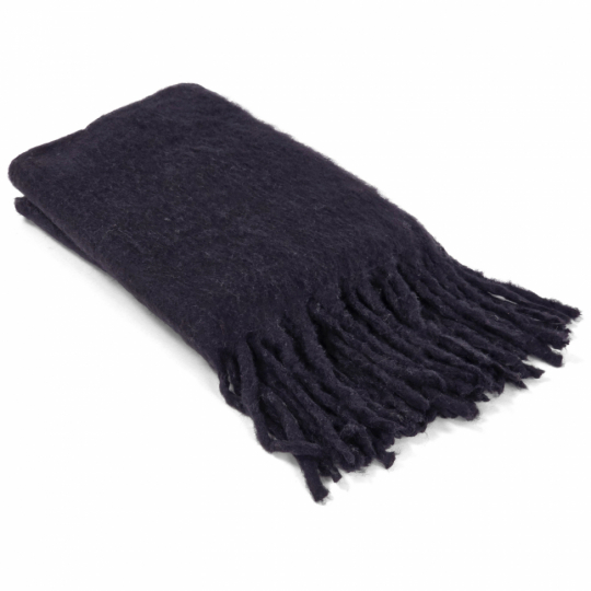 Plaid 'Samantha' 130x170cm - Negro