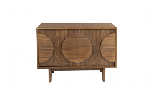 Mesa auxiliar 'Ribiera' 82cm - Marrón