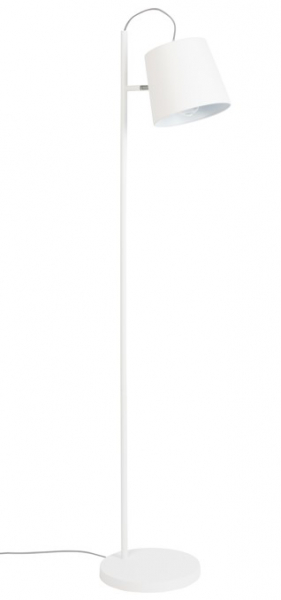 Lámpara de pie 'Buckle Head' - Blanca