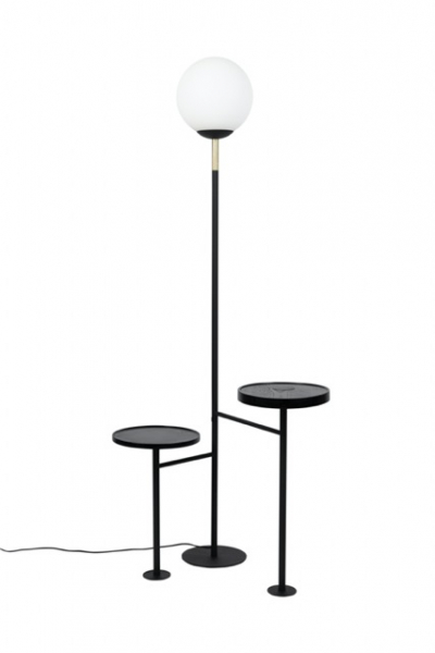 Lámpara de pie 'Orion' 25x58 - Negro