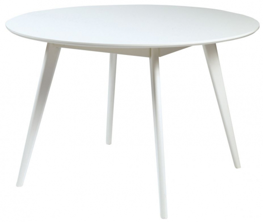 Mesa de comedor 'Yumi' Redonda 115cm - Blanca