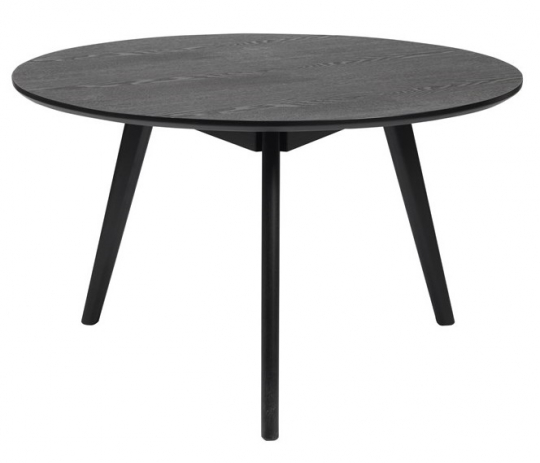 Mesa de café 'Yumi' Redonda 90cm - Negra