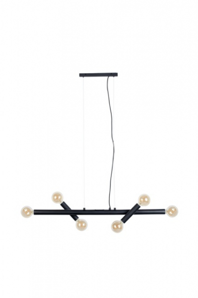 Lámpara de techo 'Hawk' 17x124 - Negro