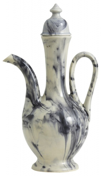 Jarra con tapa 'Cascade' - Cerámica