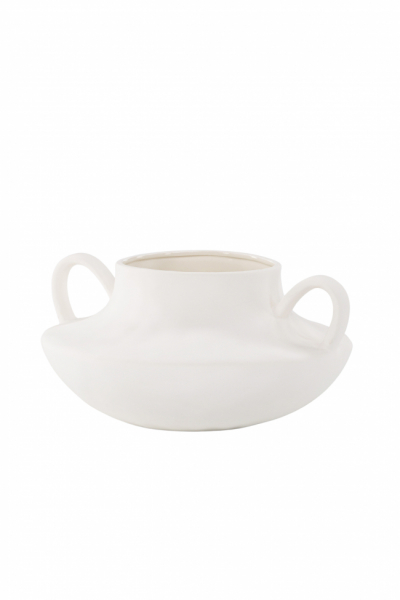 Maceta 'Arezzo' - Blanco