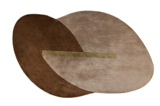 Alfombra 'Phila' 160x257cm - Marrón