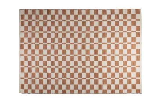 Alfombra 'Checker' 160x230cm - Beige