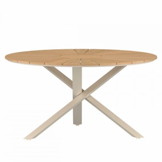 Mesa de comedor 'México' redonda 140 cm - natural