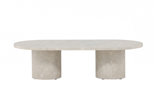 Mesa de café 'Narvik' 120x60cm - Beige