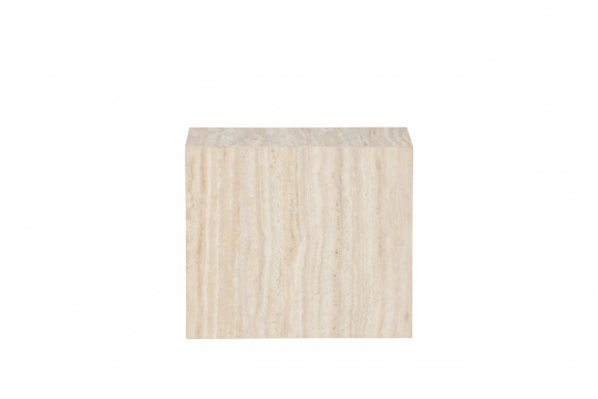 Mesa lateral 'York' 35x25cm - Beige