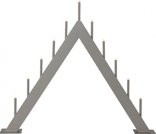 Candelabro de adviento 'Buzz' 50cm - Beige