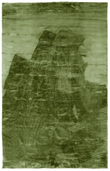 Alfombra 'Aranga Super Soft' 80x180cm - Oliva