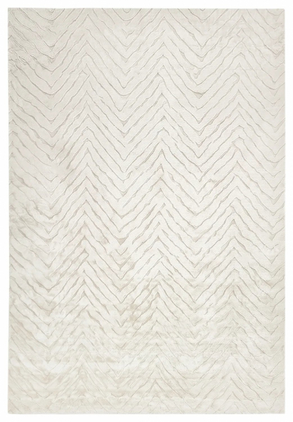 Alfombra de pelo 'Wren' 160x230cm - Blanca