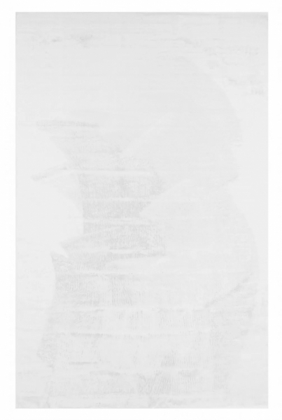 Alfombra de pelo 'Aranga Super Soft' 80x180cm - Blanca