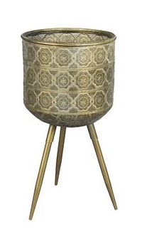 Maceta 'Botanique' L - Latón