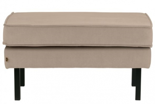 Taburete 'Rodeo' - Terciopelo caqui