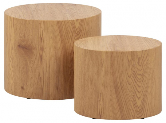 Mesa de café 'Ponza' 2 partes - Natural