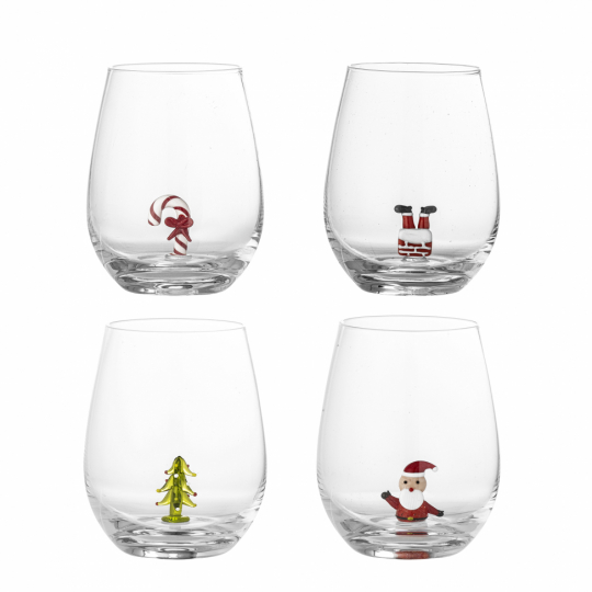 Vaso 'Misa' pack de 4 - Multicolor