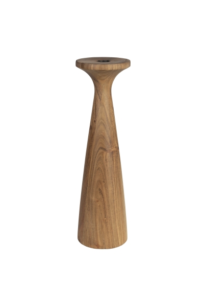 Portavelas 'Flames' - Marrón L