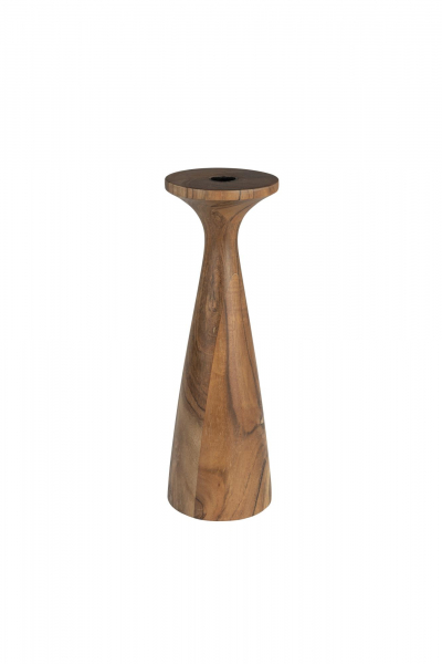 Portavelas 'Flames' - Marrón M